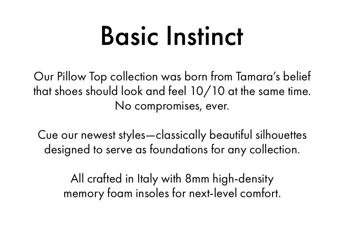 Tamara Mellon Basic Instinct Milled