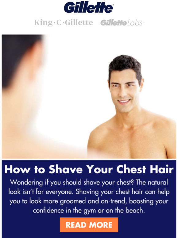 Gillette UK How to Shave your Chest Hair Milled