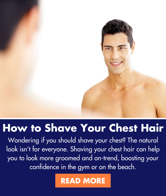 Gillette iRazor How to Shave your Chest Hair Milled