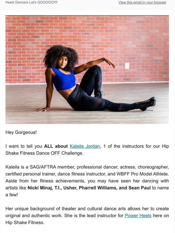 Will YOU Join Team Kaleila? #DanceOff2022