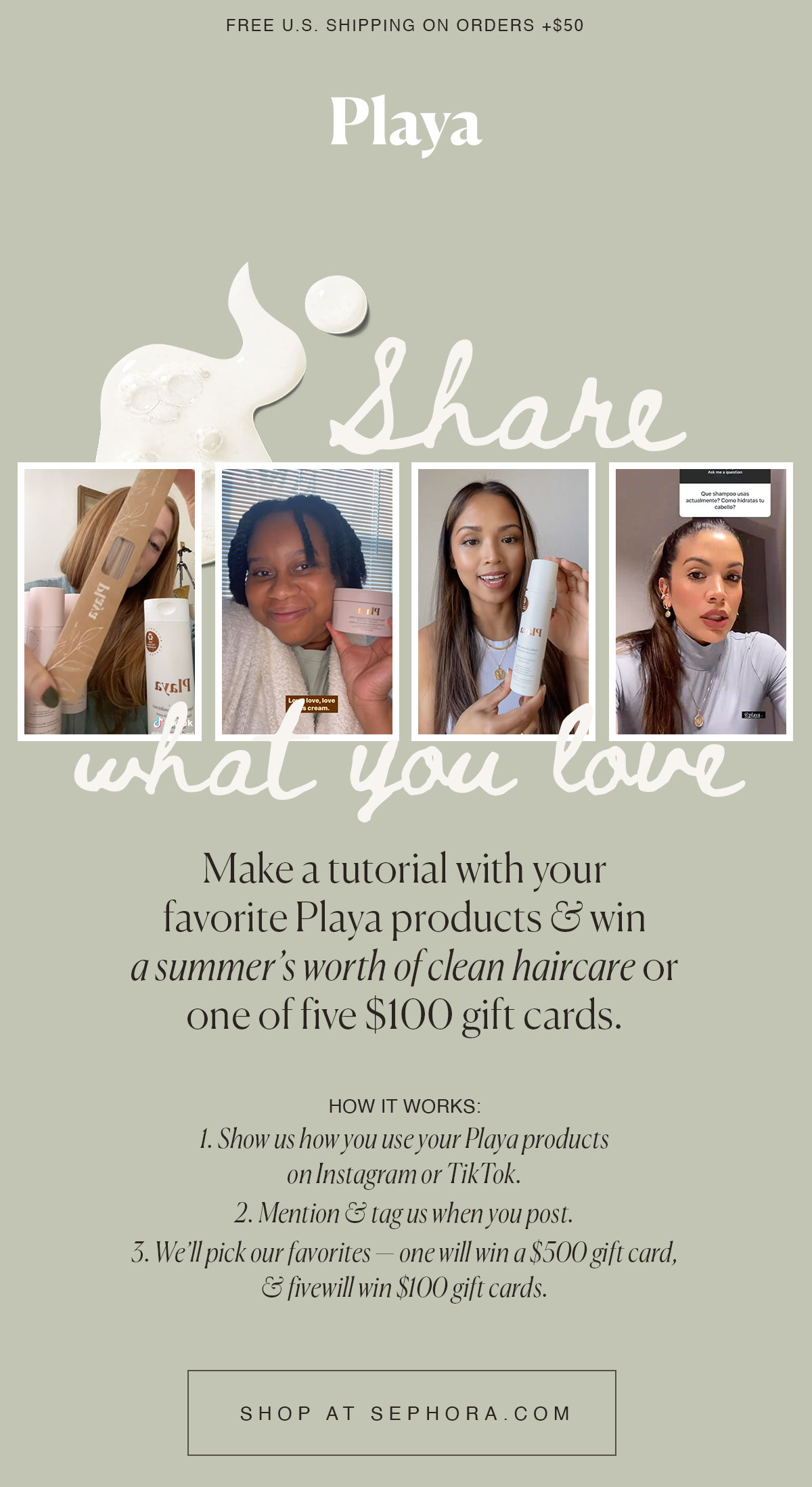 Playa Beauty Show us your favorite Playa products Milled