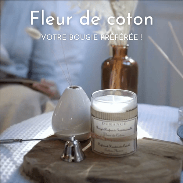 BOUGIE FLEUR DE COTON