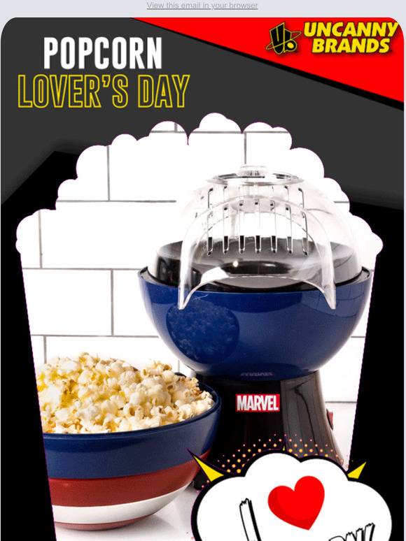 Uncanny Brands Pokmon Pokeball Popcorn Maker