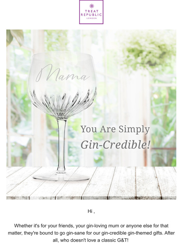It's Always Gin O'Clock 
