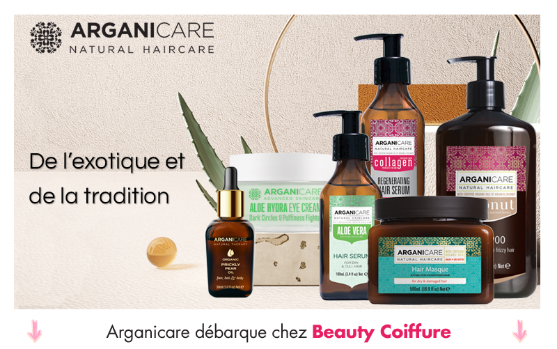 Arganicare maintenant disponible sur Beauty Coiffure