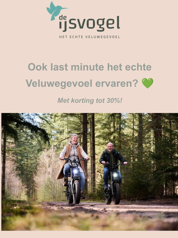 Last minute genieten op de Veluwe  