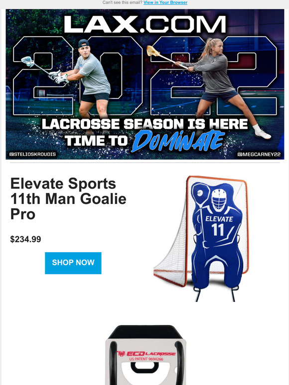 Lacrosse Practice Gear For The 2022 Season Milled