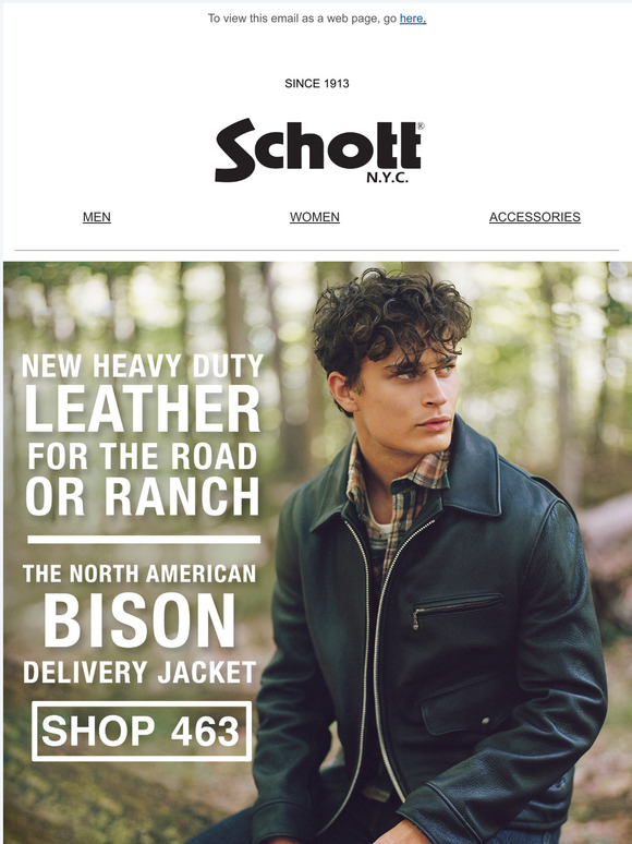 SCHOTT BROS. NYC: New Release- Horween Steerhide Sunset Jacket