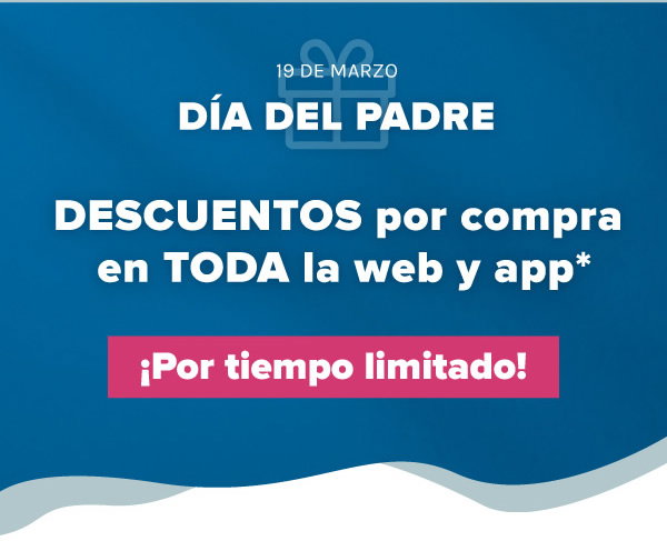 Descuentos en toda la web y app