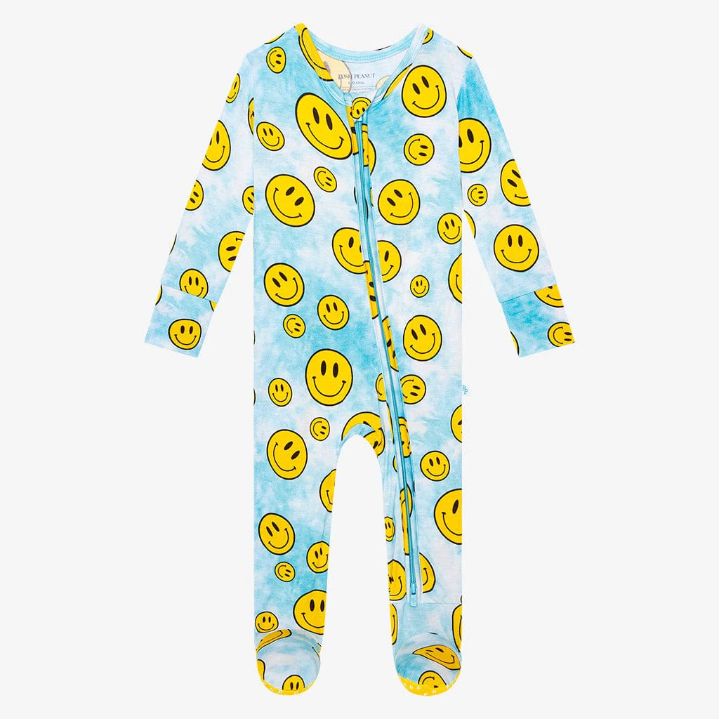 Posh peanut happy tie dye outlets bummie set