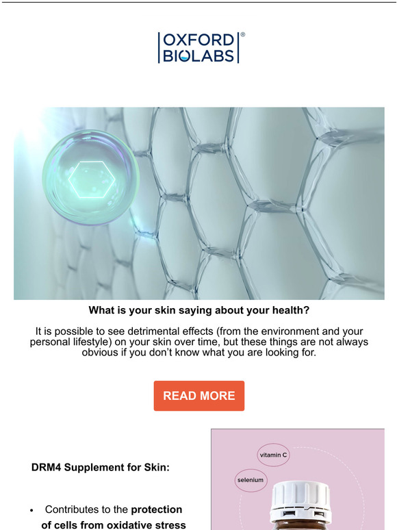 What is Your Skin Saying About Your Health? - Oxford Biolabs updates