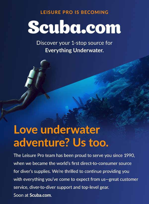 Leisure Pro Is Becoming Scuba.com