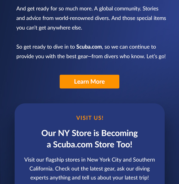 Love underwater adventure? Us too | Shop Now