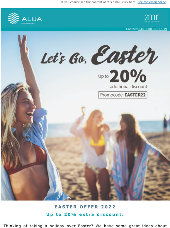 Thinking of taking a holiday over Easter?