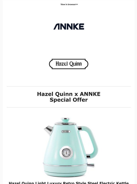 Hazel Quinn x ANNKE Special Offer for New Arrivals