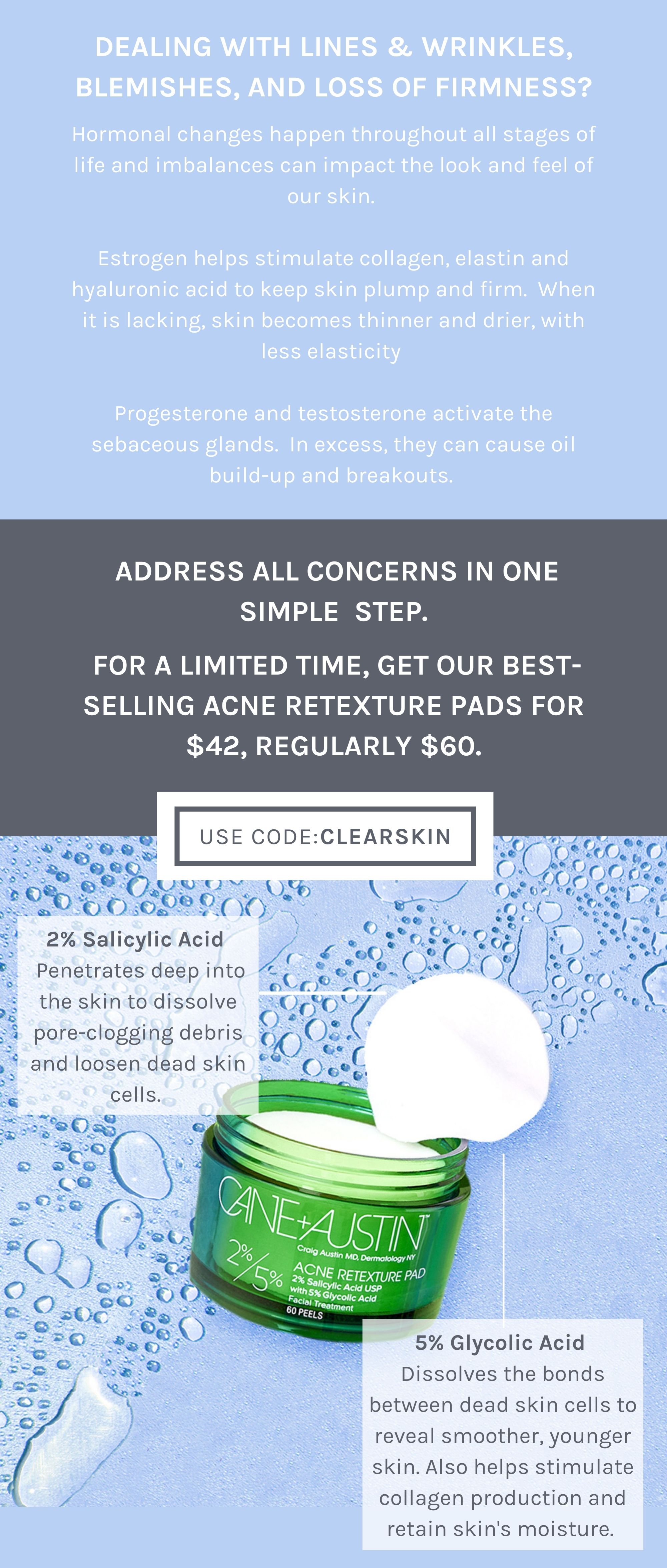 Cane + Austin Skin acting up? Milled