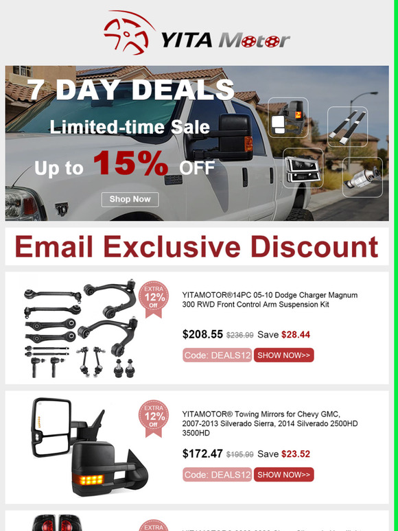 Save up to $28 in our limited-time sale-YITAMOTOR