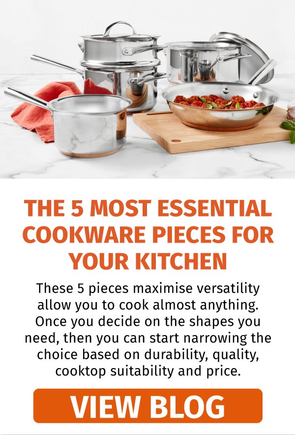 The 5 Most Essential Cookware Pieces For Your Kitchen