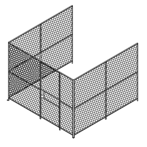 Wire Mesh Security Partitions