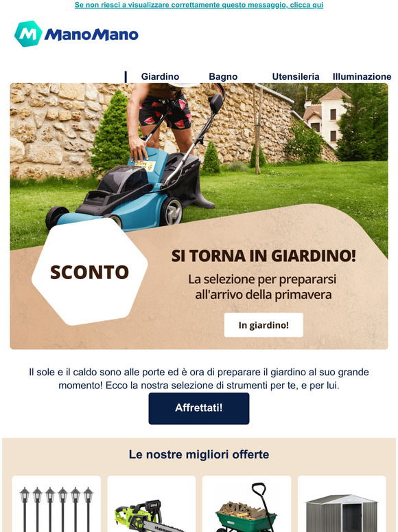 Tutti in giardino!