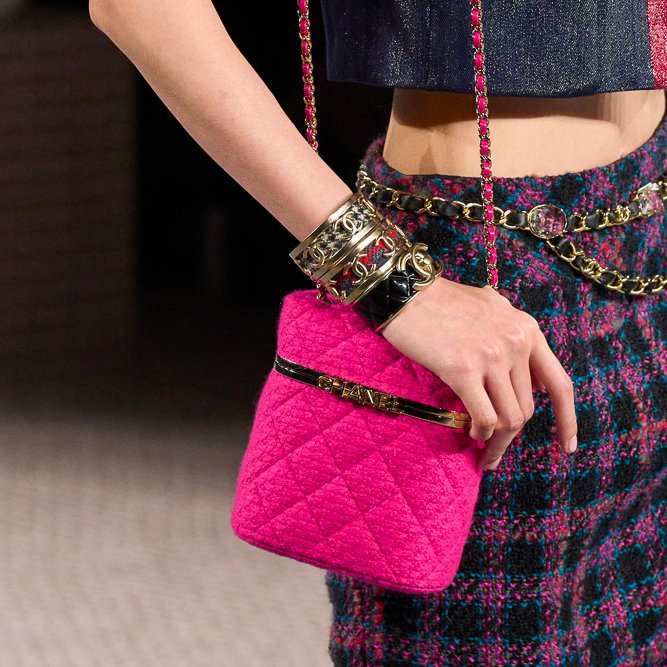 PurseBlog: Chanel's Latest Runway Bags Celebrate Tweed