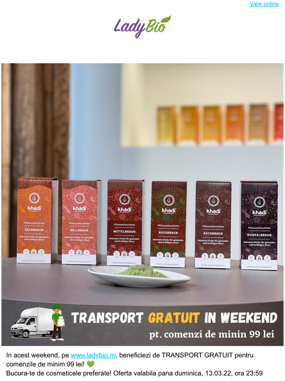 Transport Gratuit  + Giveaway
