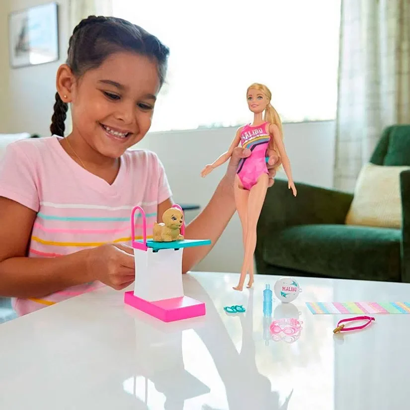 Barbie Explorar e Descobrir Nadadora - Mattel
