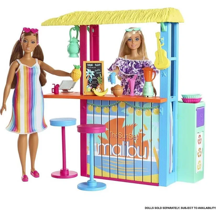 Barbie Malibu Barraca na Praia - Mattel