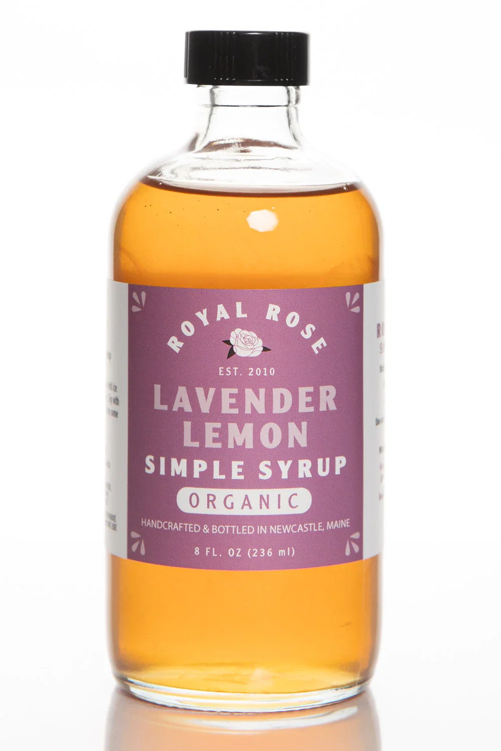 Image of Lavender Lemon Organic Simple Syrup
