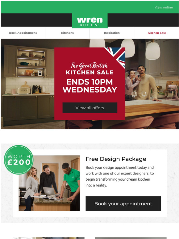 The Great British Kitchen Sale Ends 10PM Wednesday