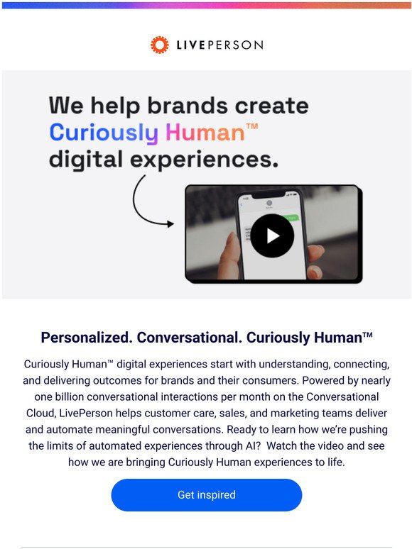 What if digital experiences were more human?