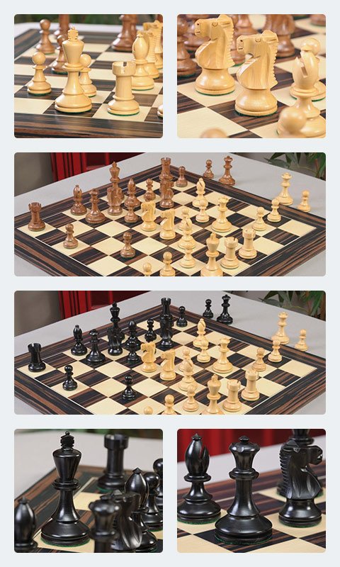 The B.H. Wood Series Chess Pieces 