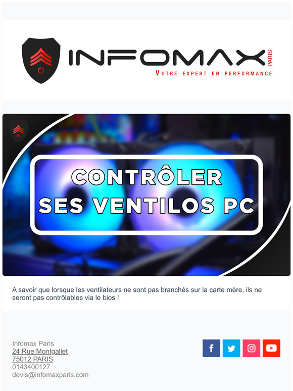 Ventedi Privée D'Infomax : Chaque Semaine Un PC Gamer Pas Cher