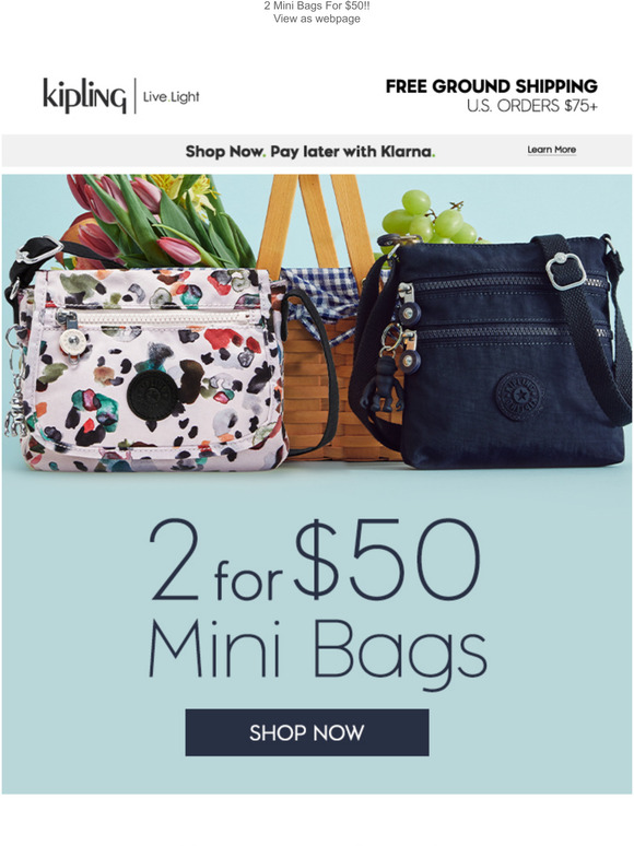 Kipling USA So, Here's The Deal... Milled