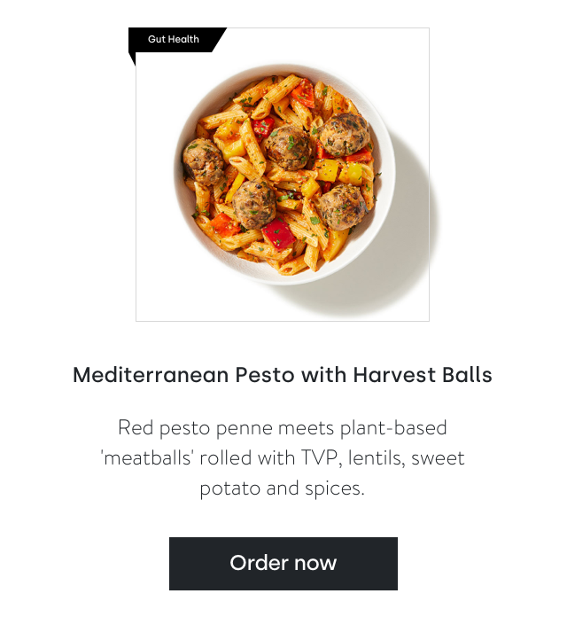 Mediterranean Pesto with Harvest Balls