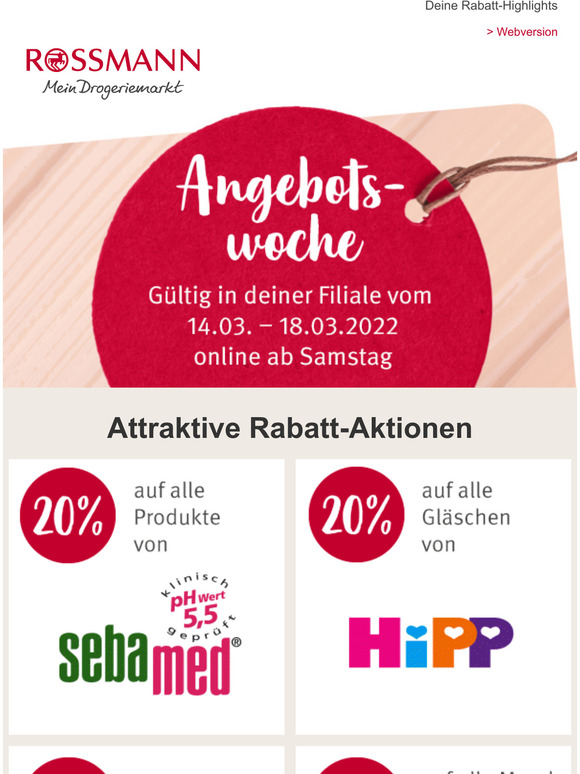 Neue Woche - neue Angebote!