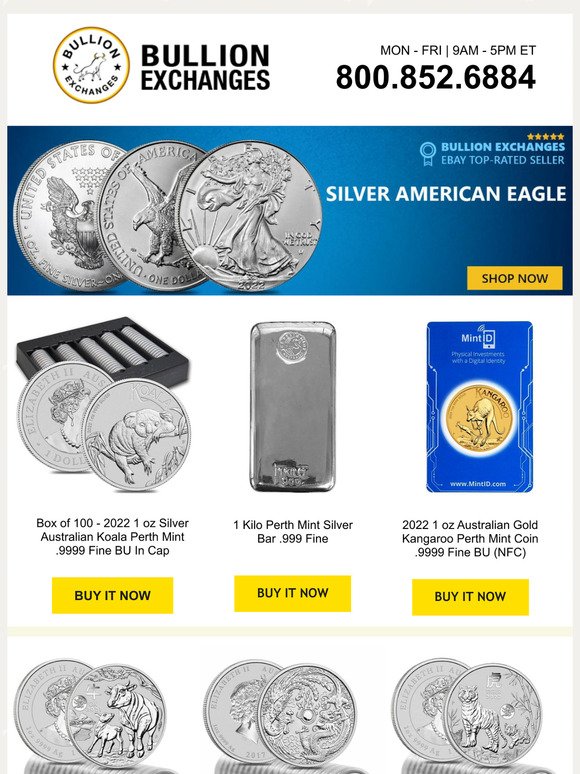 2020 1 oz Silver Australian Koala Perth Mint .9999 Fine BU In Cap 