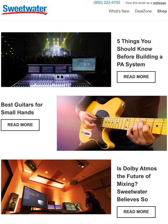 Sweetwater 5 Things You Should Know Before Building a PA System Milled