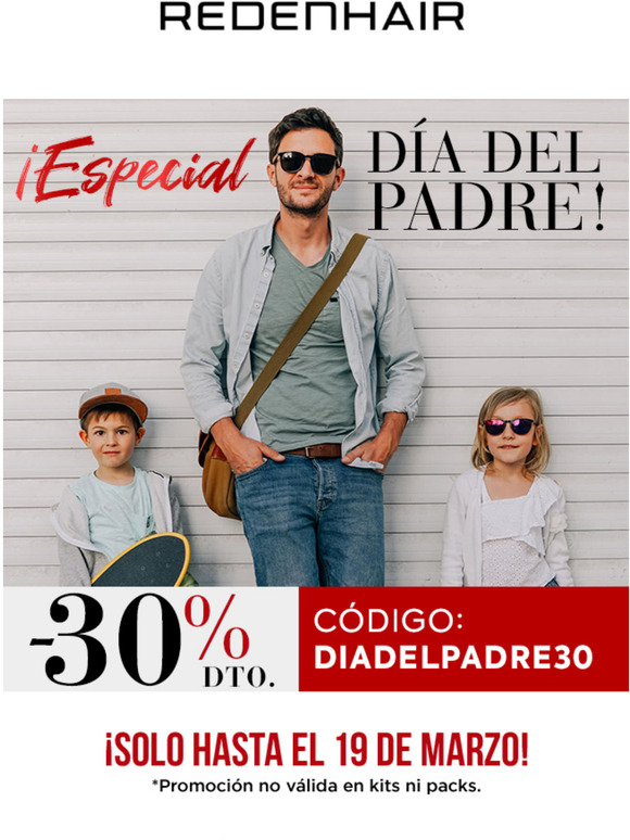 -30% DTO. Especial "REGALOS" DA DEL PADRE!