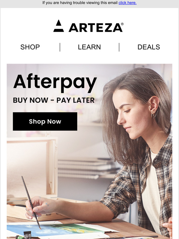 Arteza® Art Supplies Email Newsletters Shop Sales, Discounts, and