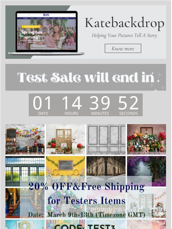 FREE SHIPPING TEST SALE END SOON!!!