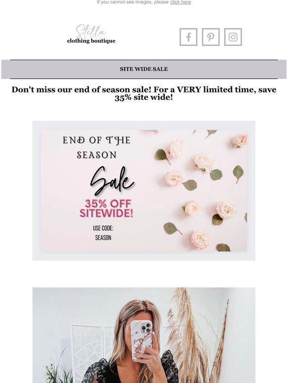 Have You Shopped The Sale?