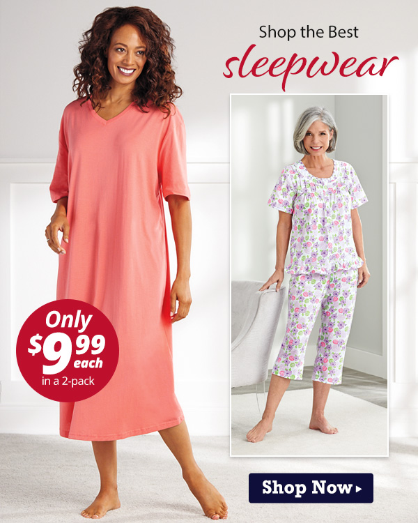 Dr. Leonard's The Best Sleepwear You'll Love! Milled