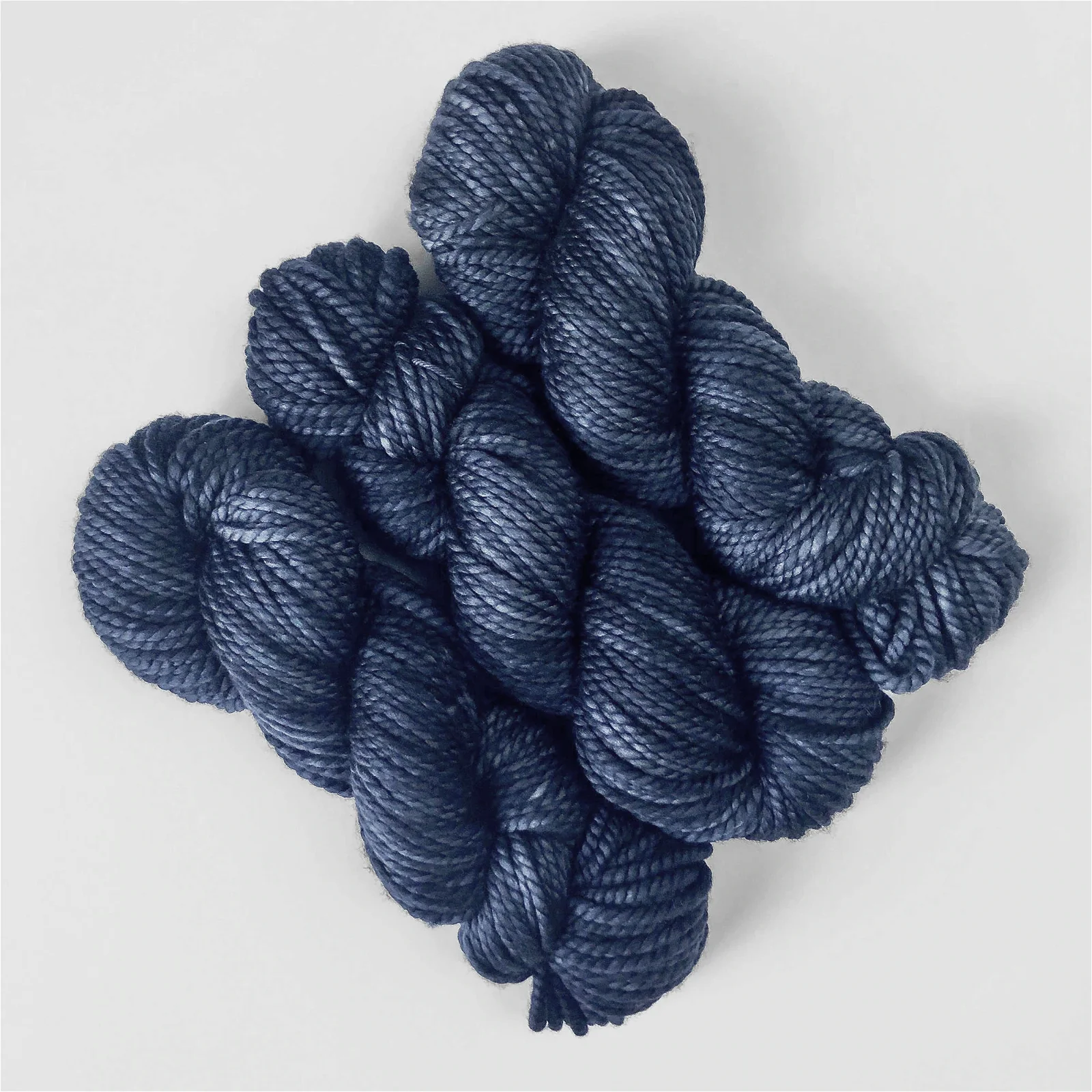 Image of Quarter to Midnight SuperChunk Bulky Yarn -- Hand Dyed Superwash Extrafine Merino Wool