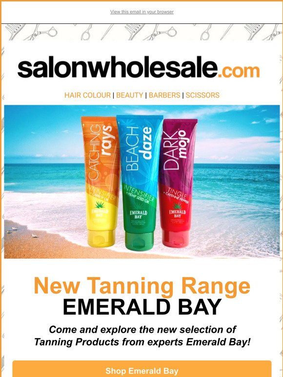 Brand New Tanning Range From Emerald Bay