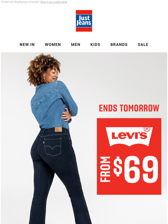 just jeans levis sale