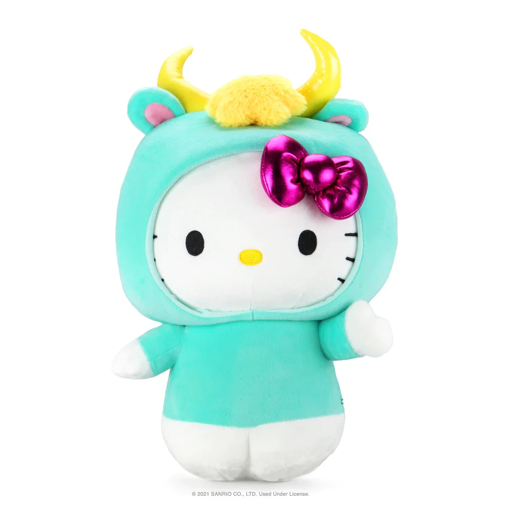 Image of Kidrobot Hello Kitty® Zodiac Interactive Plush - TAURUS Edition