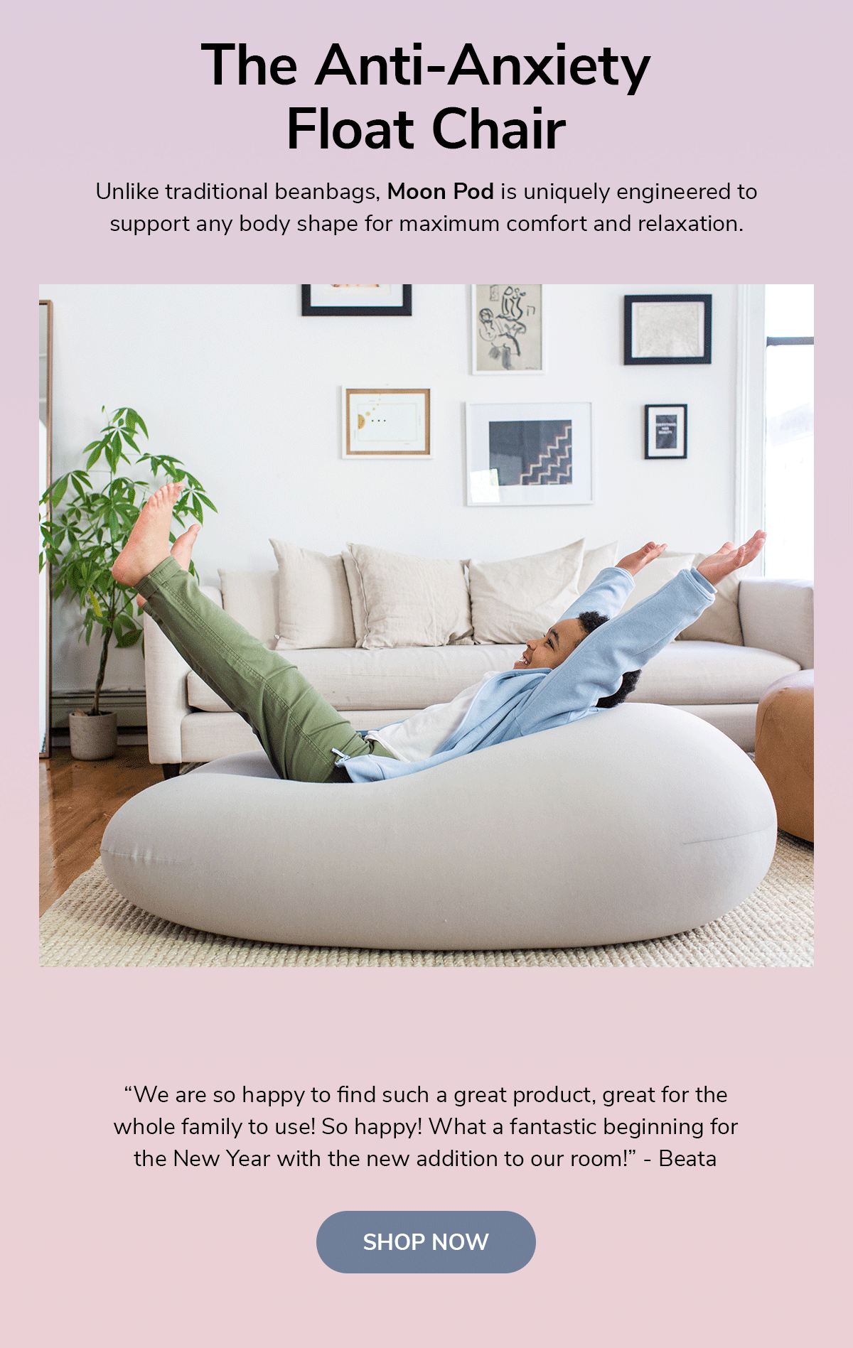 Moon Pod Reduce your stress and anxiety Milled