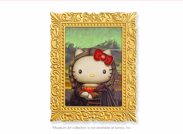 Hello Kitty Museum Art Collection GIF