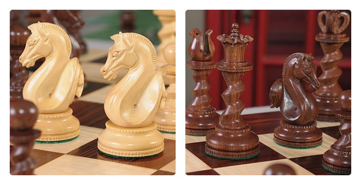 The Hippocampus Series Chess Pieces